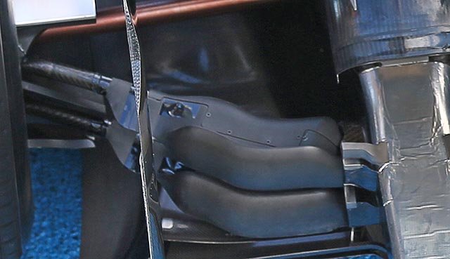 mclaren mp4-29 rear