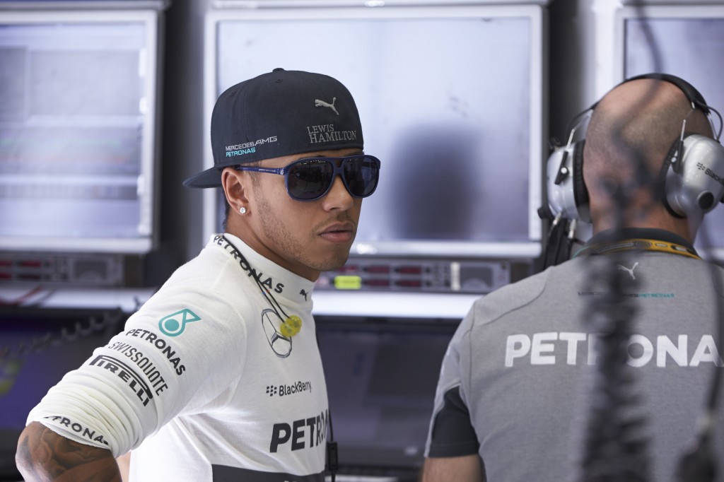 Gp Bahrain F1 2014 hamilton