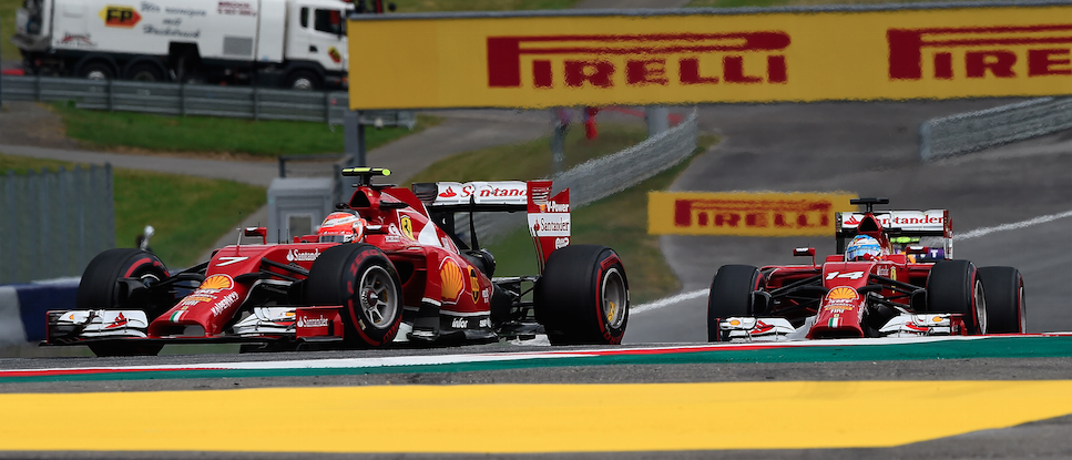 Alonso Raikkonen F1 Austria