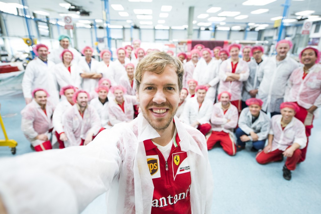 Vettel Ferrari F1