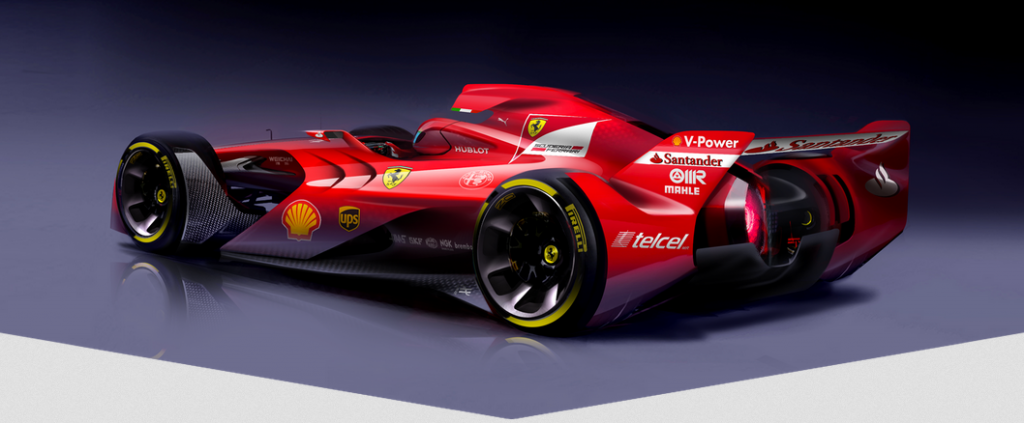 Ferrari F1 Concept Rear