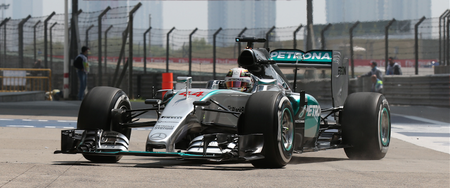 Gp Cina F1 2015 Hamilton pole