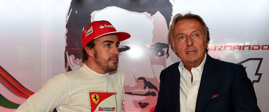 Alonso e Montezemolo