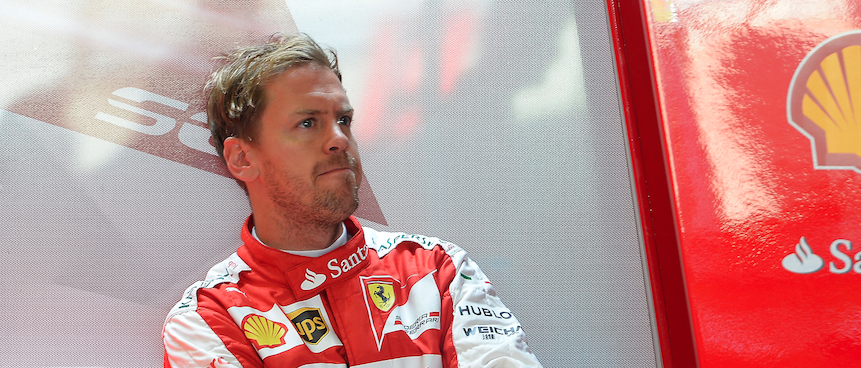 Vettel Ferrari British GP F1 2015