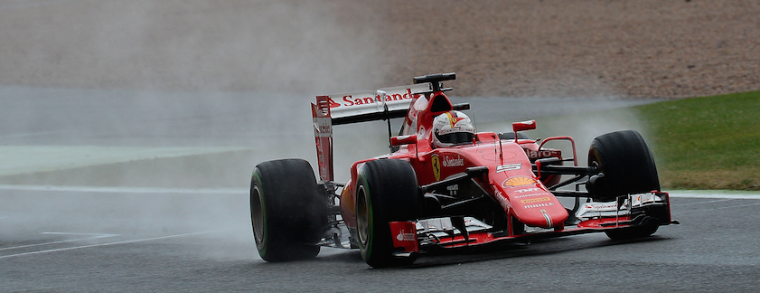 Vettel Silverstone F1 Gp
