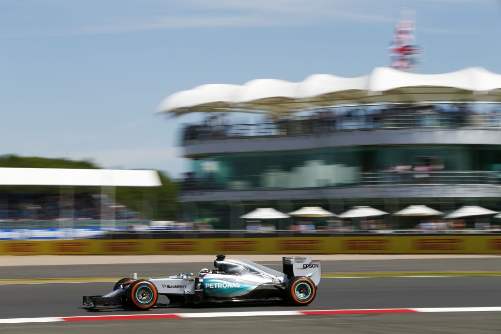 Hamilton Silverstone F1