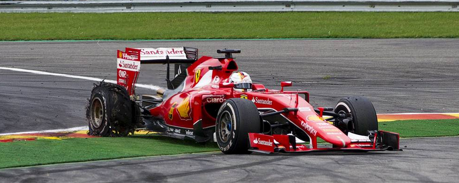 Vettel SPA Belgio F1 Pirelli