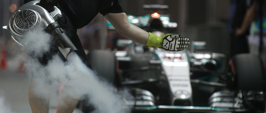 Mercedes F1 Singapore