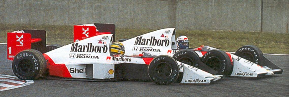 Senna Prost Suzuka F1 Japan