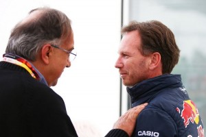 Sergio-Marchionne-Chris-Horner-Monza-F1
