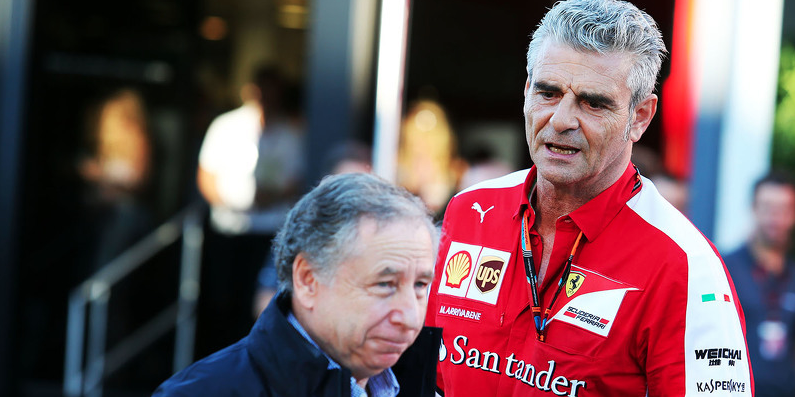 Arrivabene Todt F1