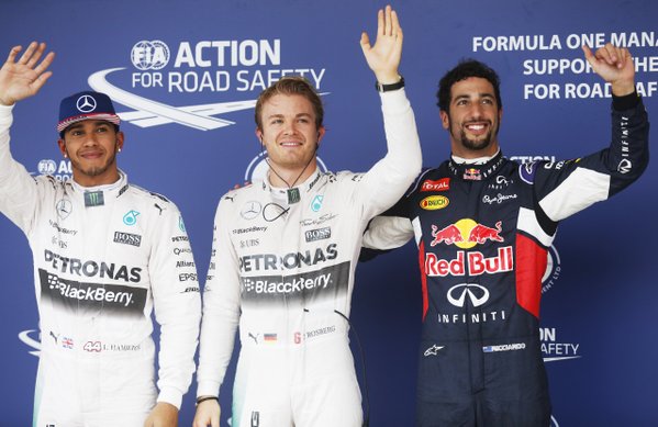 Rosberg F1 USA GP pole