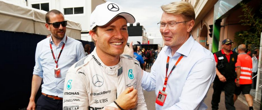 Hakkinen Rosberg F1