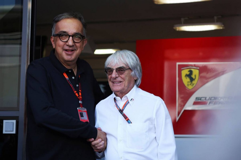 Ecclestone e Marchionne