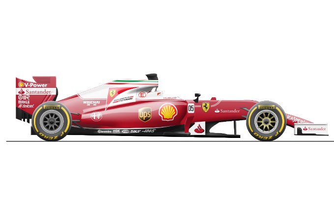 Rendering Ferrari f1 2016 - via F1GrandPrix.it
