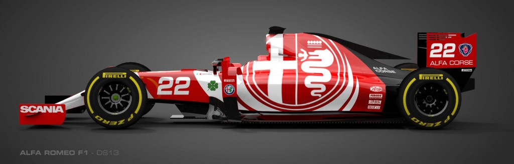 Alfa Romeo F1, Design by @DanSanfy13