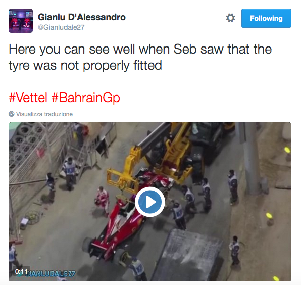Vettel Bahrain