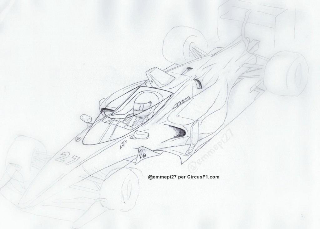 L'originale proposta di protezione della testa del pilota di Mario @emmepi27 Puca per CircusF1.com