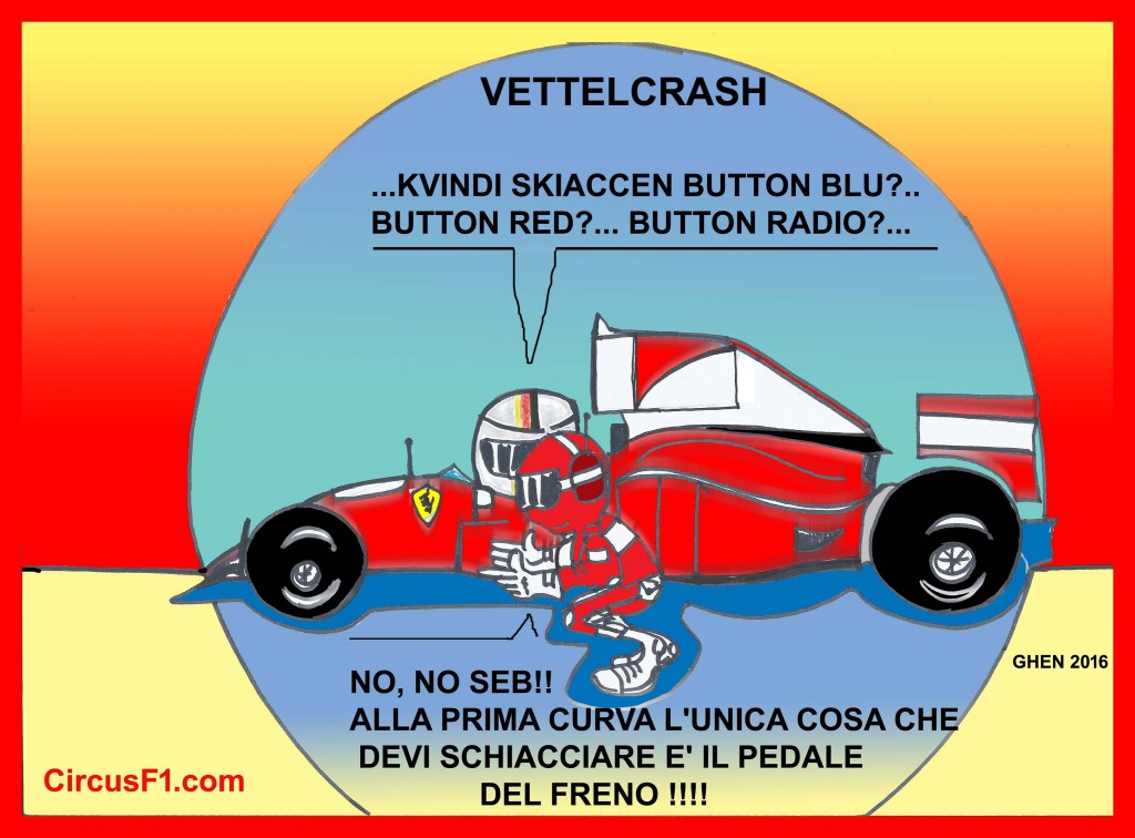 VETTEL CRASH