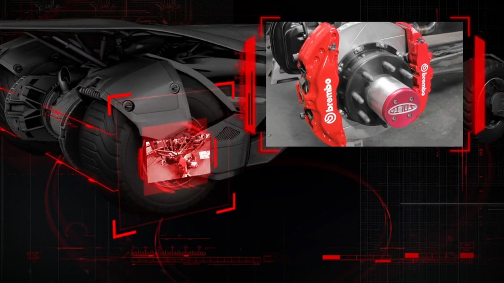 Close up on Batmobile Brakes P2