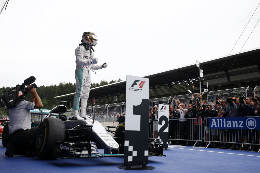 2016 Austrian Grand Prix, Sunday
