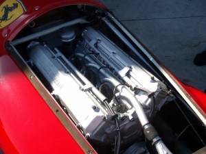 Il 4 cilindri 2500cc installato sulla Ferrari 625. (Archivio Pellegrini)
