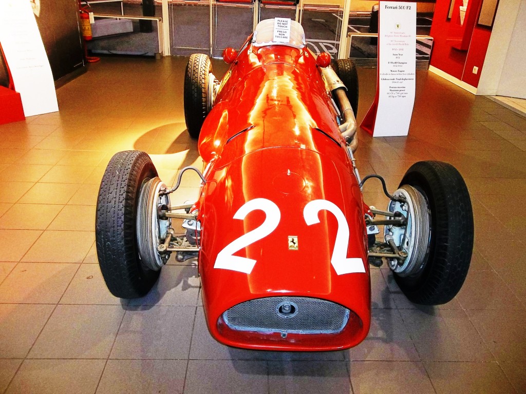 La vincente Ferrari 500 del 1953. (Archivio Pellegrini)