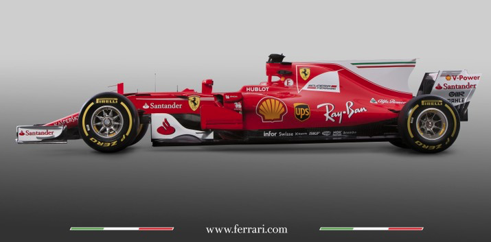 FERRARI SF70H-laterale