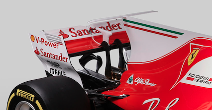 Ferrari SF70H - pinna e monkeyseat