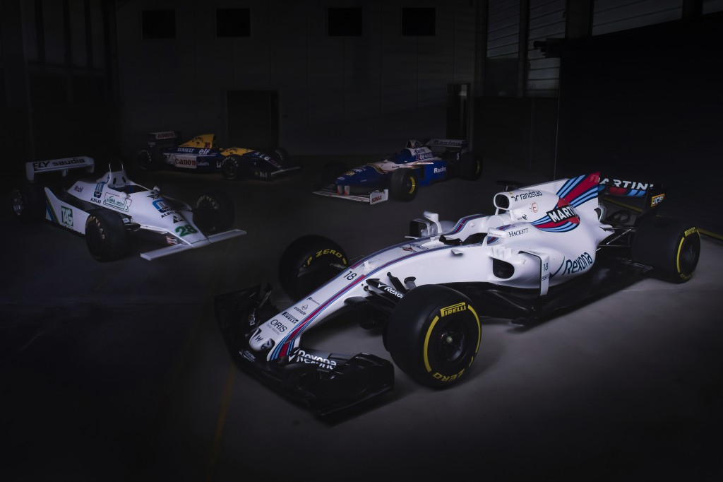 Williams Martini Racing FW40 Mercedes Launch.