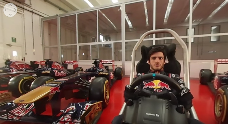 360 hotlap Carlos Sainz Toro Rosso