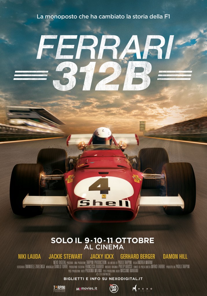 ARRIVA AL CINEMA FERRARI 312B