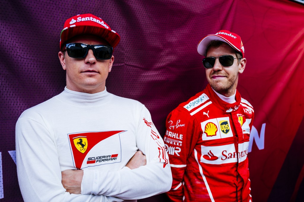 Vettel Raikkonen
