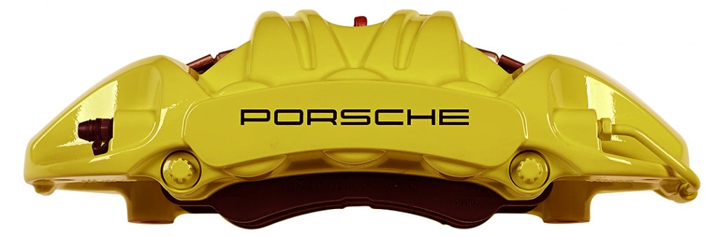PORSCHE gialla