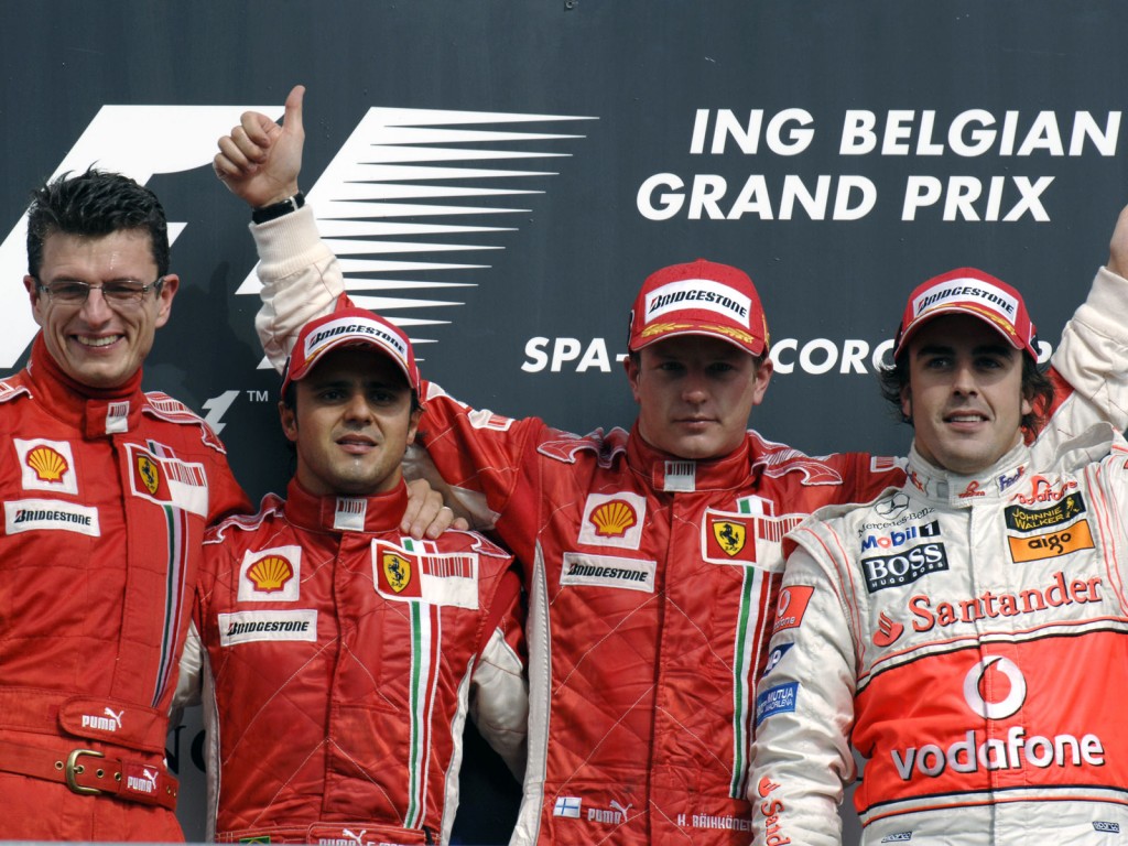 2007_F1_Belgium_podium