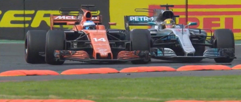 Alonso vs Hamilton_Mexico Gp F1 2017