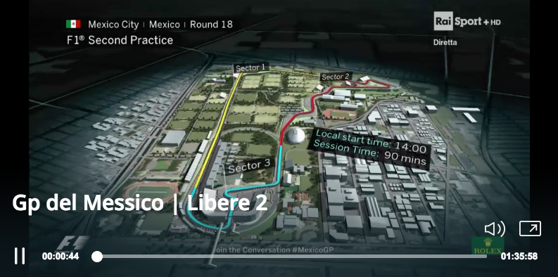 Messico Gp F1 _ FP2 Streaming video
