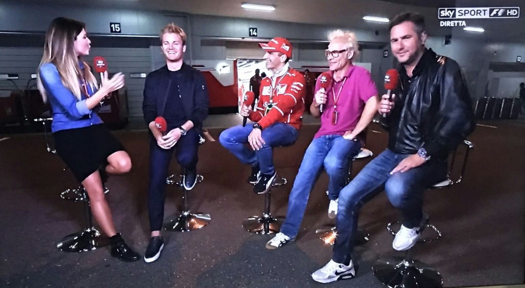 Rosberg al Paddock Live Show