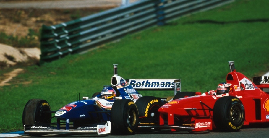 Schumacher-Villeneuve-Jerez-1997-F1