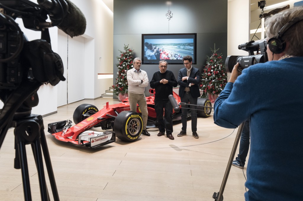 Ferrari Incontro tra i Giornalisti e la GES