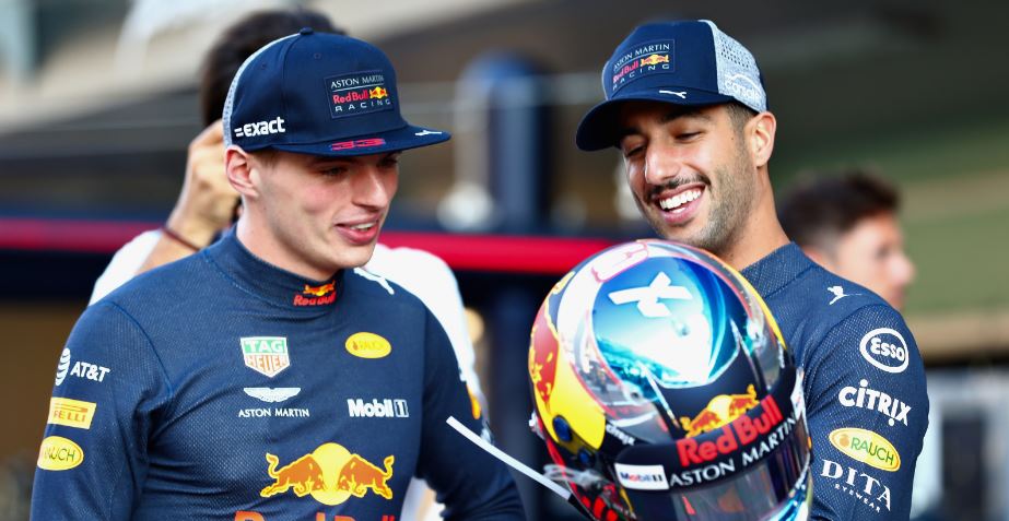 Verstappen e Ricciardo Red Bull
