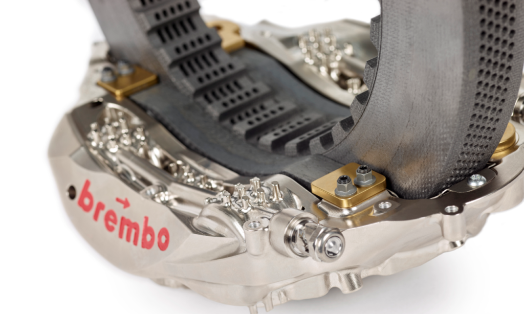Brembo: pinza e disco posteriore