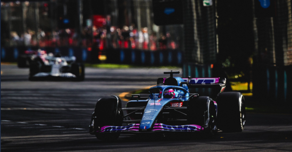 Alpine, Australia Gp F1