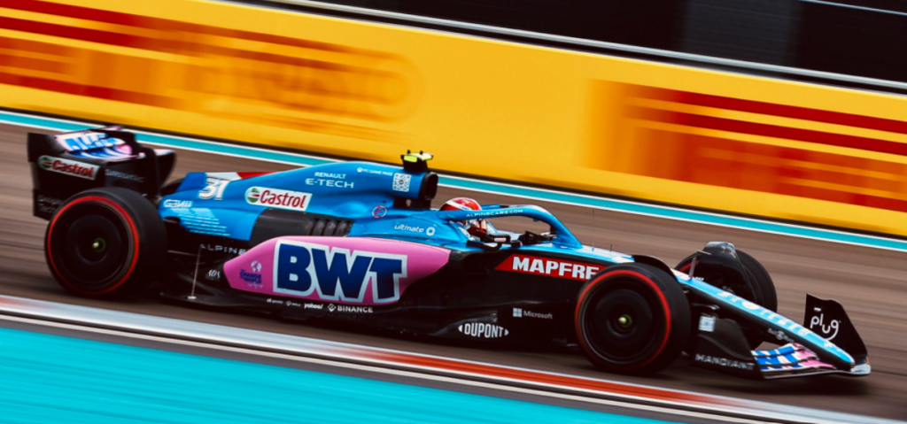 Ocon, Miami Gp F1
