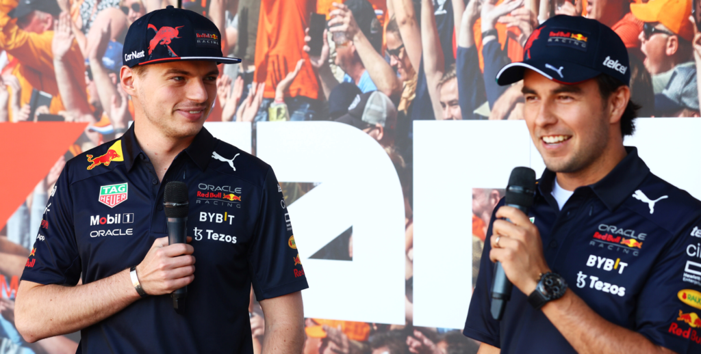 Verstappen e Perez, Gp Spagna F1 2022