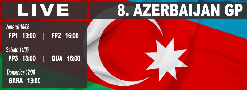 Diretta Azerbaijan F1 Gp