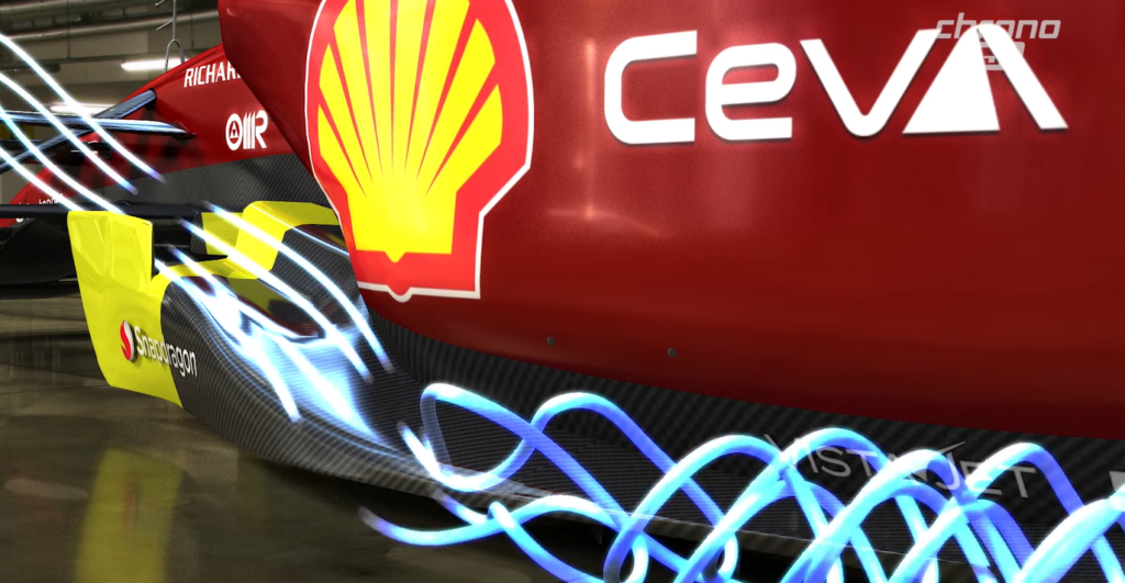 Ferrari F1-75: nuovo ingresso dei canali venturi | ChronoGP